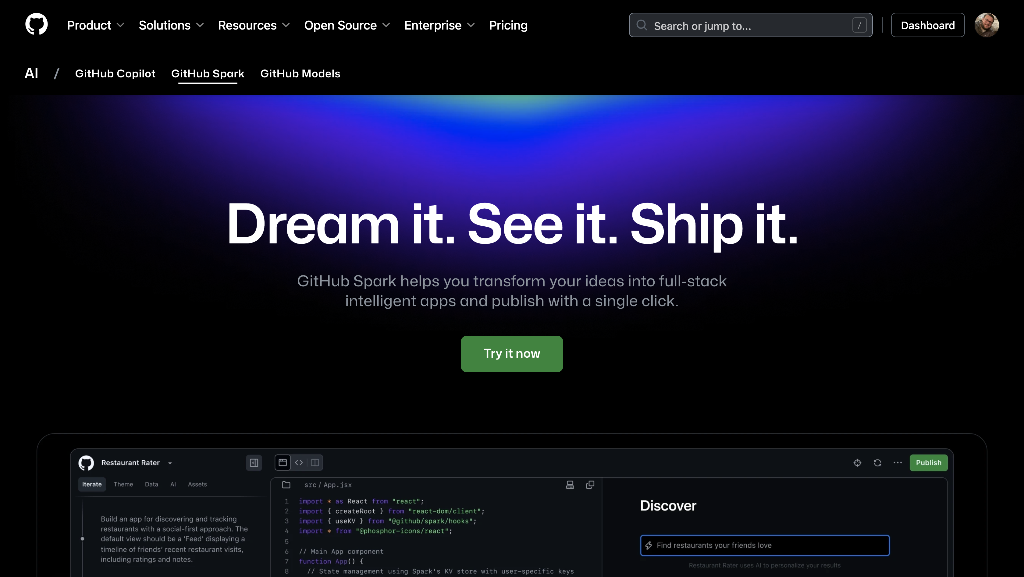 Introduction to GitHub Spark